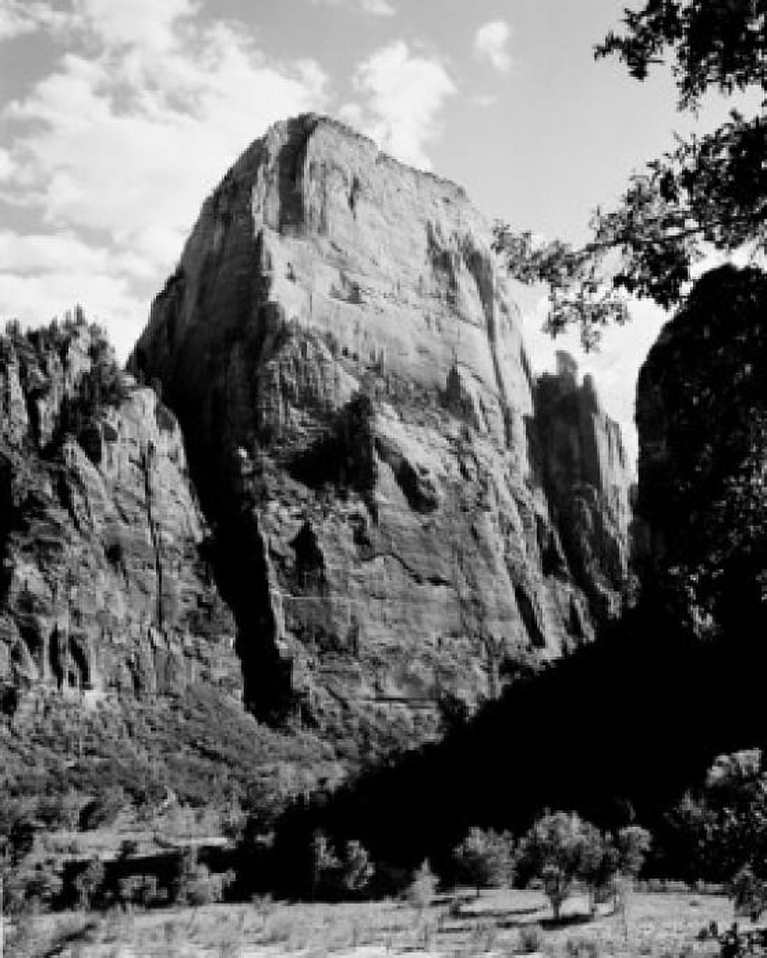 USA Utah Zion National Park Great White Throne low angle view Canvas Art - (24 x 36)