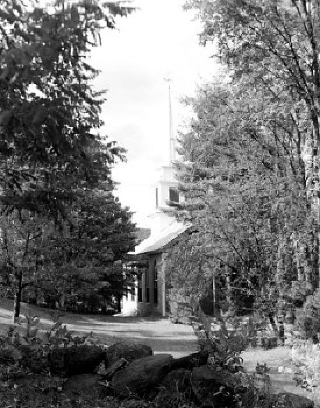 USA Vermont Grafton house among trees Canvas Art - (18 x 24)