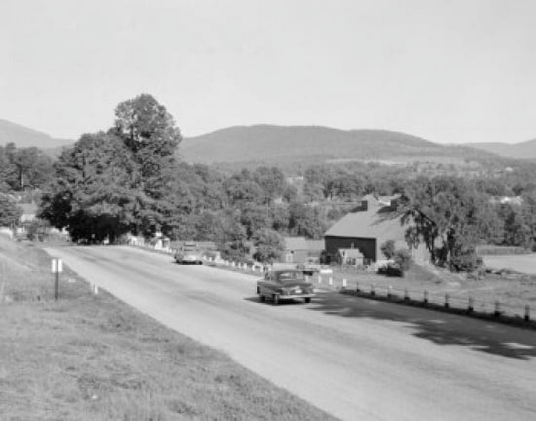 USA Vermont near Jericho highway 15 Canvas Art - (24 x 36)