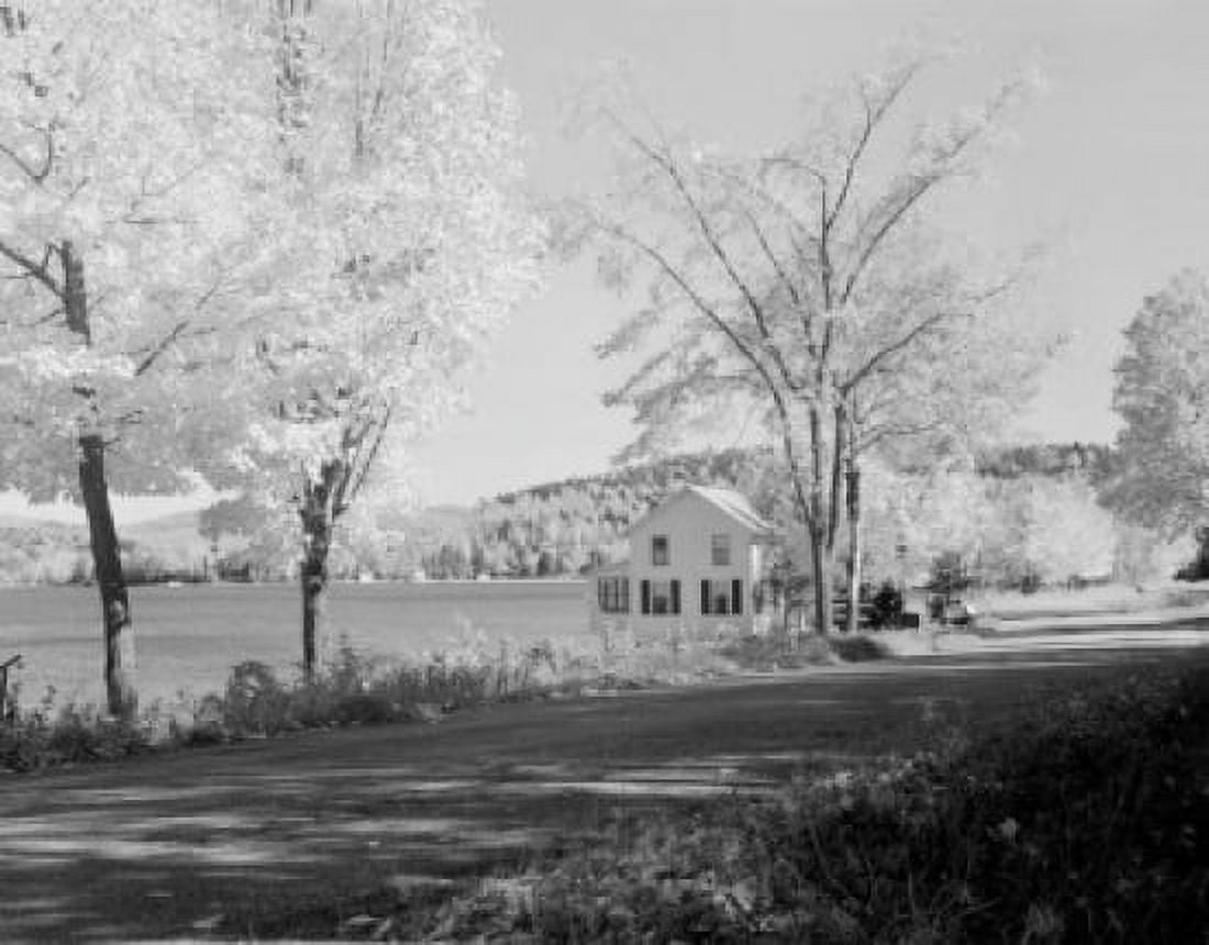 USA Vermont rural road Canvas Art - (18 x 24)
