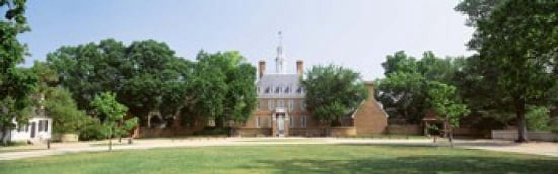 USA Virginia Williamsburg Governors Palace Canvas Art - Panoramic Images (18 x 6)