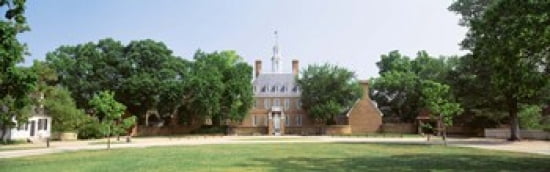 USA Virginia Williamsburg Governors Palace Canvas Art - Panoramic Images (36 x 12)