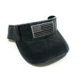 thumbnail image 1 of USA Visor American Flag Hat Patriotic Sun Cap Black, 1 of 1