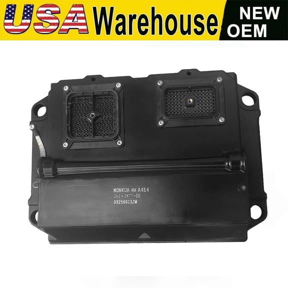 USA Warehouse 262-2877 ECU ECM Engine Control Unit Module - Direct Replacement for 990H Wheel Loaders, 844H Wheel Dozers, C32 Marine Industrial Petroleum Engines - 12-Month Warranty