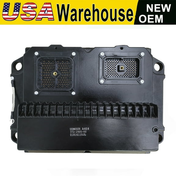 USA Warehouse 372-2905 ECU ECM Engine Control Unit Module - Direct Replacement for CAT D8T D9T Tractor, 966H 980H Loader, C11 C13 C15 C18 C9 Engine, 140G 140K 140M Motor Grader - 12-Month Warranty