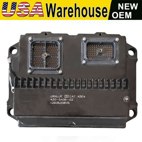 USA Warehouse 430-5406 ECM ECU Controller Programmed for Caterpillar Cat - Engine Control Module, Direct Replacement (4305406)