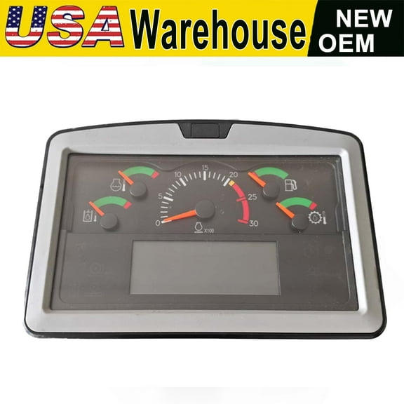 USA Warehouse Wheel Loader Monitor Display Panel 386-1368 - For Cat 990 990K Models - Cab Gauge Cluster Replacement 3861368