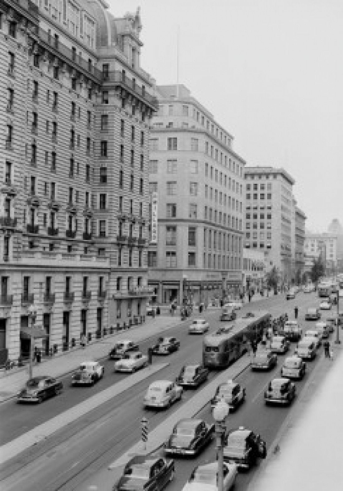 USA Washington DC 14th and F Streets Canvas Art - (18 x 24)