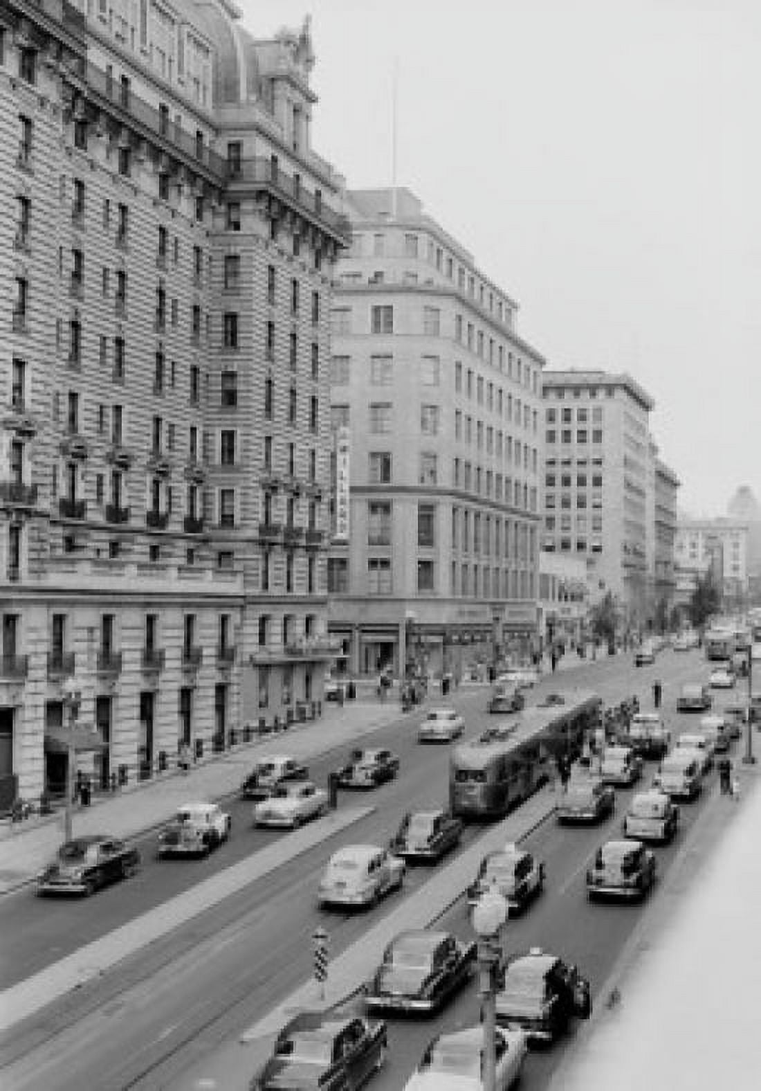 USA Washington DC 14th and F Streets Canvas Art - (24 x 36)