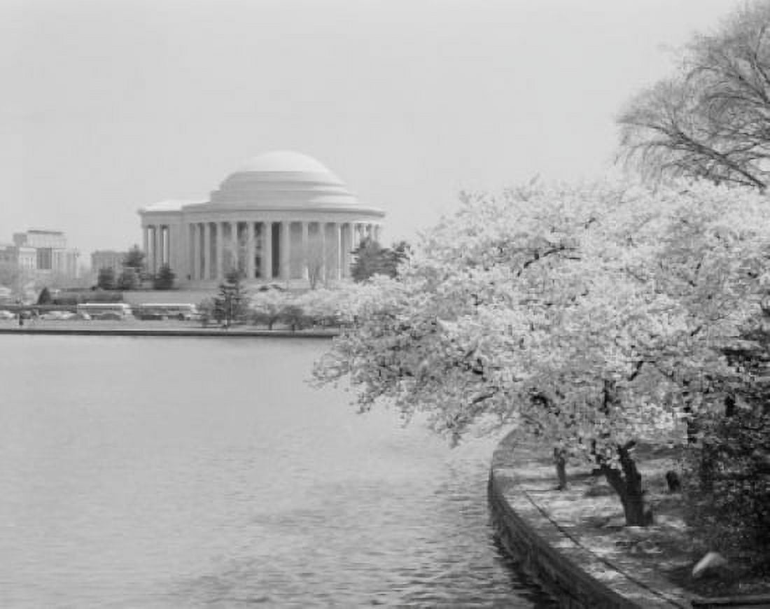 USA Washington DC Jefferson Memorial Canvas Art - (24 x 36)