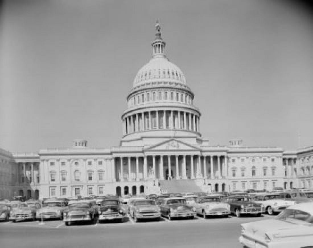 USA Washington DC United States Capitol Building Canvas Art - (18 x 24)