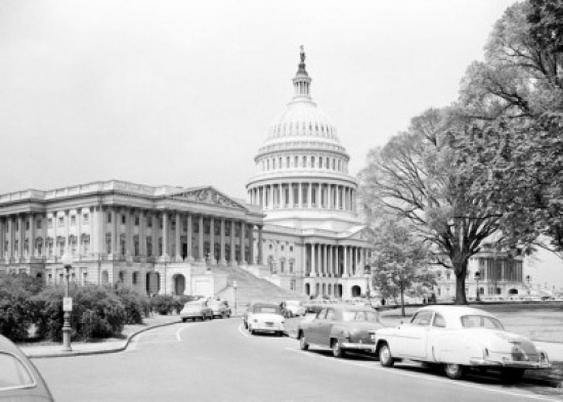 USA Washington DC United States Capitol Building Canvas Art - (24 x 36)