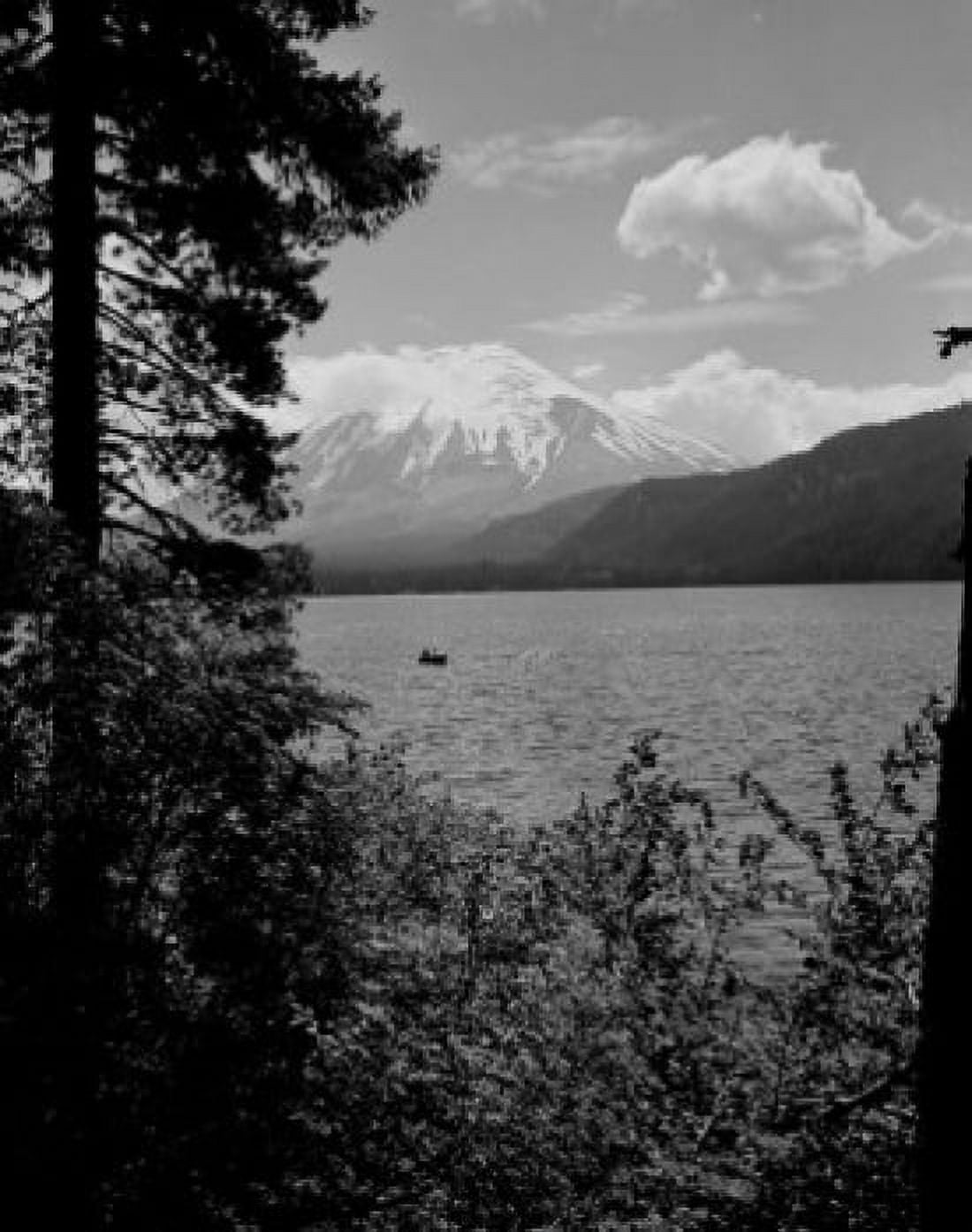 USA Washington Spirit Lake Mount St Helens Canvas Art -  (24 x 36)