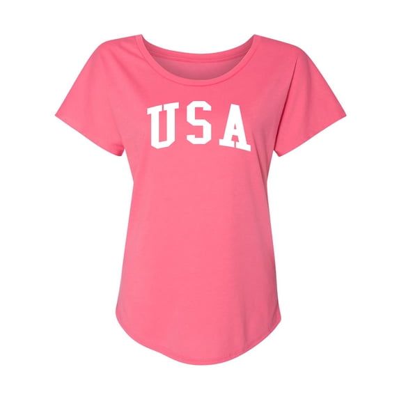 USA Womens Dolman Tee