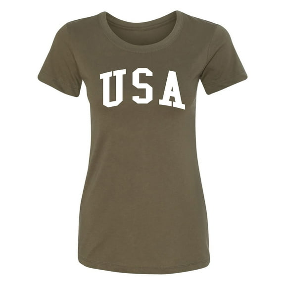 USA Womens crewneck tee