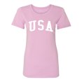 thumbnail image 1 of USA Womens crewneck tee, 1 of 3