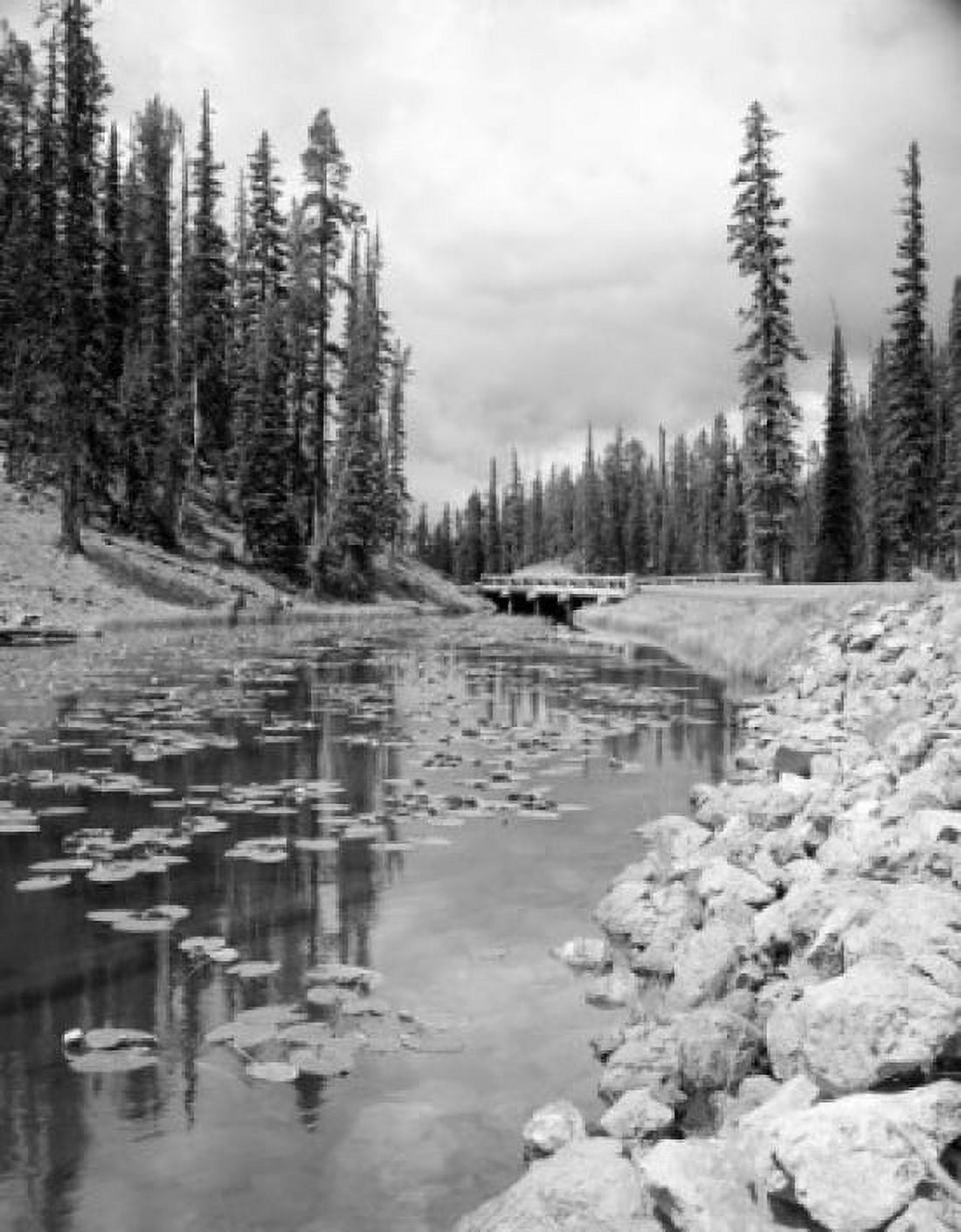 USA Wyoming Yellowstone National Park Isa Lake Canvas Art -  (24 x 36)