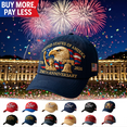 thumbnail image 1 of USA anniversary cap, Patriotic Eagle Embroidered Baseball Hat, Retro Washed Adjustable Fit, Celebrate 250 Years of American Liberty and Independence for Men and Women, 1 of 10