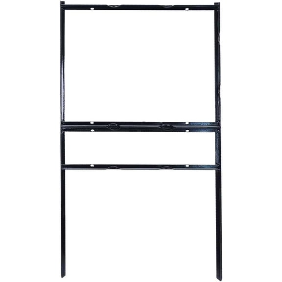 USA made 24" wide x 18" tall Slide-In Angle Iron Real Estate