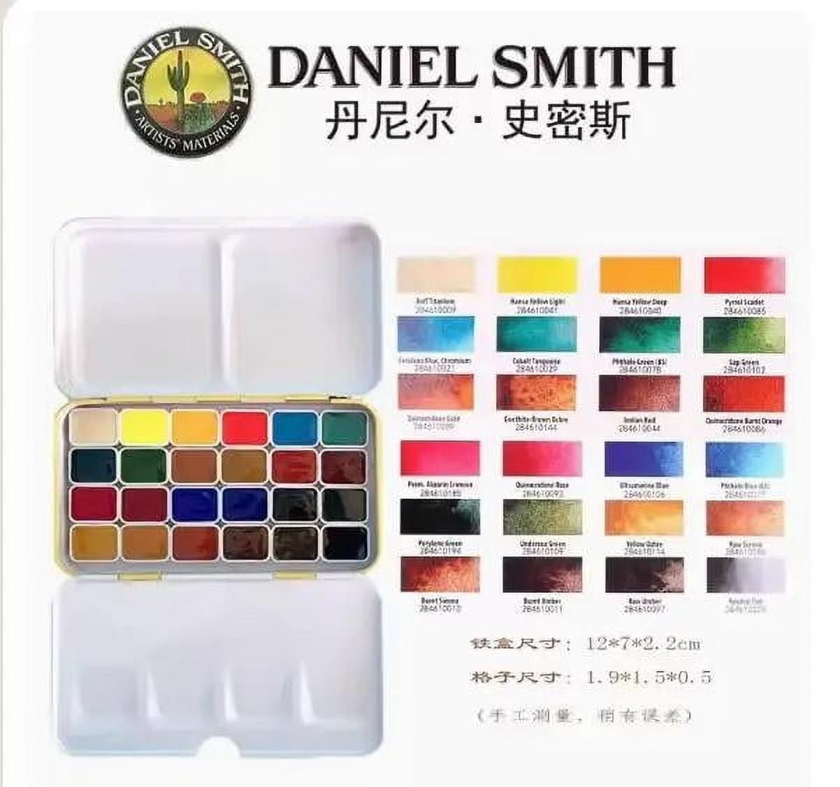 USA original DANIEL SMITH watercolor pigment mineral color divided watercolor 24 color 36 color 1ml 2ml artist painting supplies