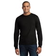 thumbnail image 1 of USA100LS Long Sleeve All-American Tees, Black - Large, 1 of 1
