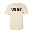 thumbnail image 1 of USAF Athletic Air Force Short Sleeve T-Shirt in Sand, 1 of 4