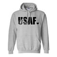 thumbnail image 1 of USAF Mom Hooded Sweatshirt, 1 of 3