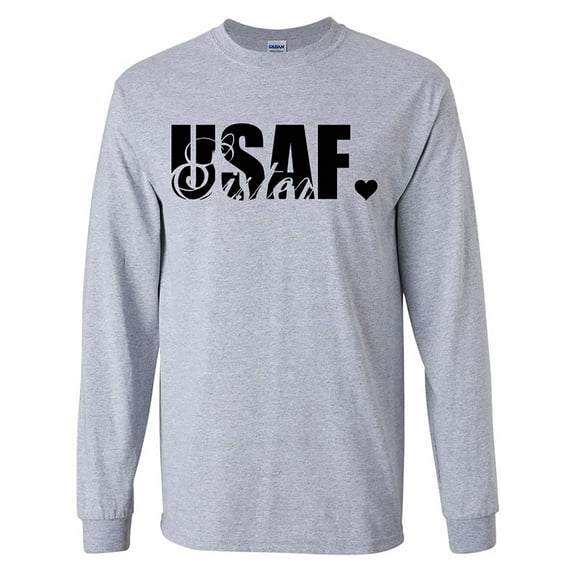 USAF Sister Long Sleeve T-Shirt