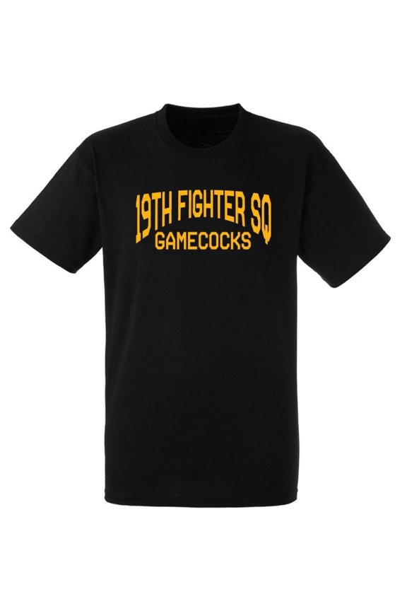 USAF US Air Force 19th Fighter Squadron Gamecocks Short Sleeve Tee Shirt