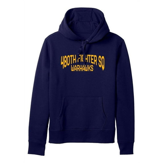 USAF US Air Force 480th Fighter Squadron Warhawks Pullover Hoodie
