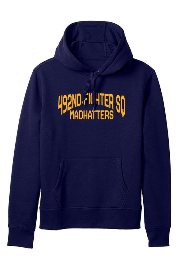 USAF US Air Force 492rd Fighter Squadron Madhatters Pullover Hoodie