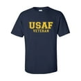 thumbnail image 1 of USAF Veteran GOLD Logo Athletic Short Sleeve T-Shirt, 1 of 4