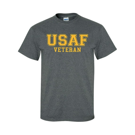 USAF Veteran GOLD Logo Athletic Short Sleeve T-Shirt