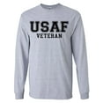 thumbnail image 1 of USAF Veteran Long Sleeve T-Shirt, 1 of 3