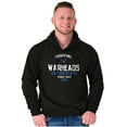 thumbnail image 1 of USAF Warheads on Foreheads Funny Hoodie Sweatshirt Women Men Brisco Brands S, 1 of 6