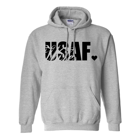 USAF Wife Hooded Sweatshirt