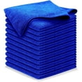 thumbnail image 1 of USANOOKS Microfiber Cleaning Cloth for Kitchen, Home & Automotive -Blue- Pack of 12 (12.5"x12.5"), 1 of 7