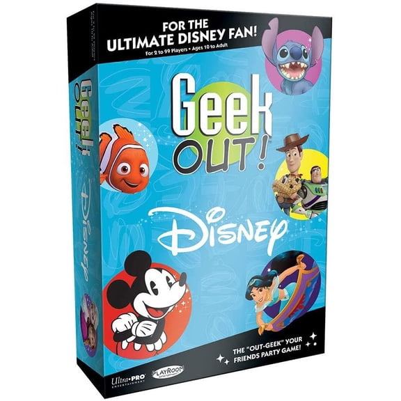 USAOPOLY: Disney Geek Out Trivia Game
