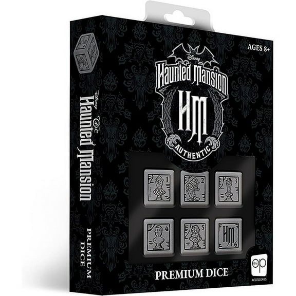USAOPOLY - Disney's The Haunted Mansion - PREMIUM DICE 6-PACK SET
