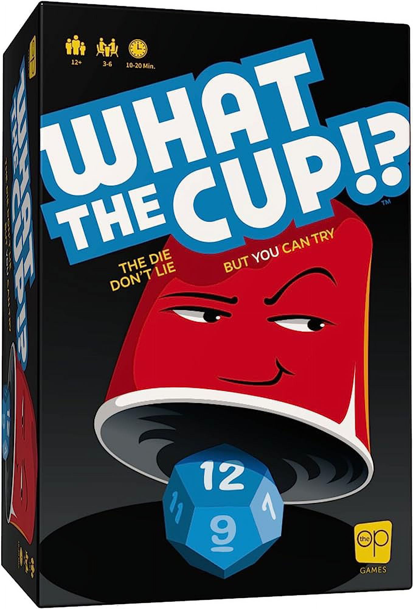 USAOPOLY What The Cup!? Dice Game