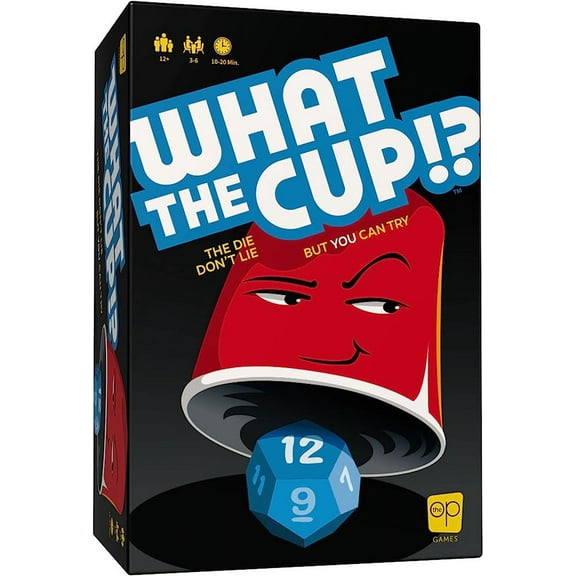 USAOPOLY What The Cup!? Dice Game