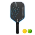 thumbnail image 1 of USAPA Approved Carbon Fiber Pickleball Paddles(16mm) Sandblasted Surface T700 Pickle Ball Rackets for All Skill Level Bubble, 1 Paddle, 2 Balls, 1 of 12