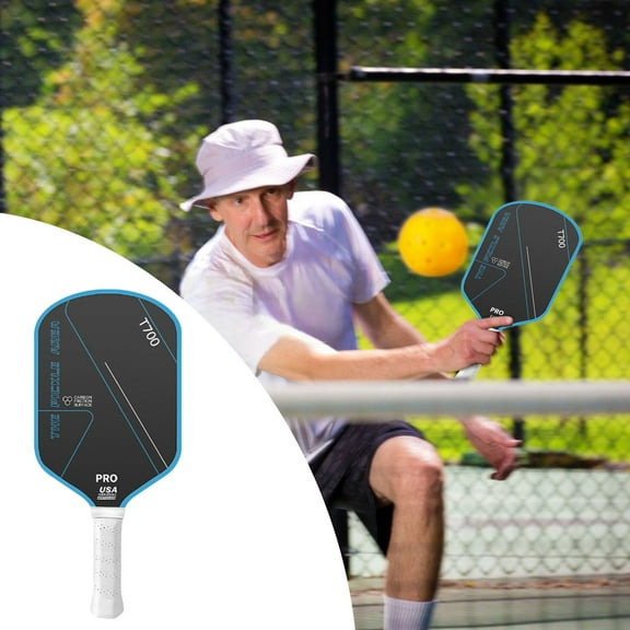 USAPA Approved T700 Fiber Thermoformed Unibody Textured with 16MM Honeycomb Core for Pro & Beginner Players