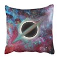 thumbnail image 1 of USART Blue Black Hole in Outer Space Abstract Science of This Furnished by NASA Red Bang Pillowcase 18x18 inch, 1 of 1