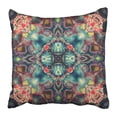thumbnail image 1 of USART Flower New Abstract with Kaleidoscope Style Like Retro Renaissance Baroque Victorian Pillow Case Cushion Cover 18x18 inch, 1 of 1