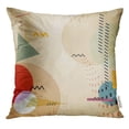thumbnail image 1 of USART Kandinsky Abstract Geometric Composition with Ellipses and Triangles Mondrian Pillow Case 16x16 Inches Pillowcase, 1 of 1