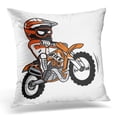 thumbnail image 1 of USART Motocross Splashing Biker Motorcycle Rider Dirt Pillow Case Pillow Cover 20x20 inch, 1 of 1