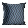 thumbnail image 1 of USART Retro Blue of Zigzag Black Chevron Stripes is Patterned and Vintage Grunge Design Old Abstract for Bright Pillow Case 18x18 Inches Pillowcase, 1 of 1