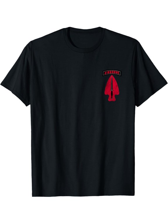 USASOC Force Airborne Vintage Logo Military Papa T-Shirt