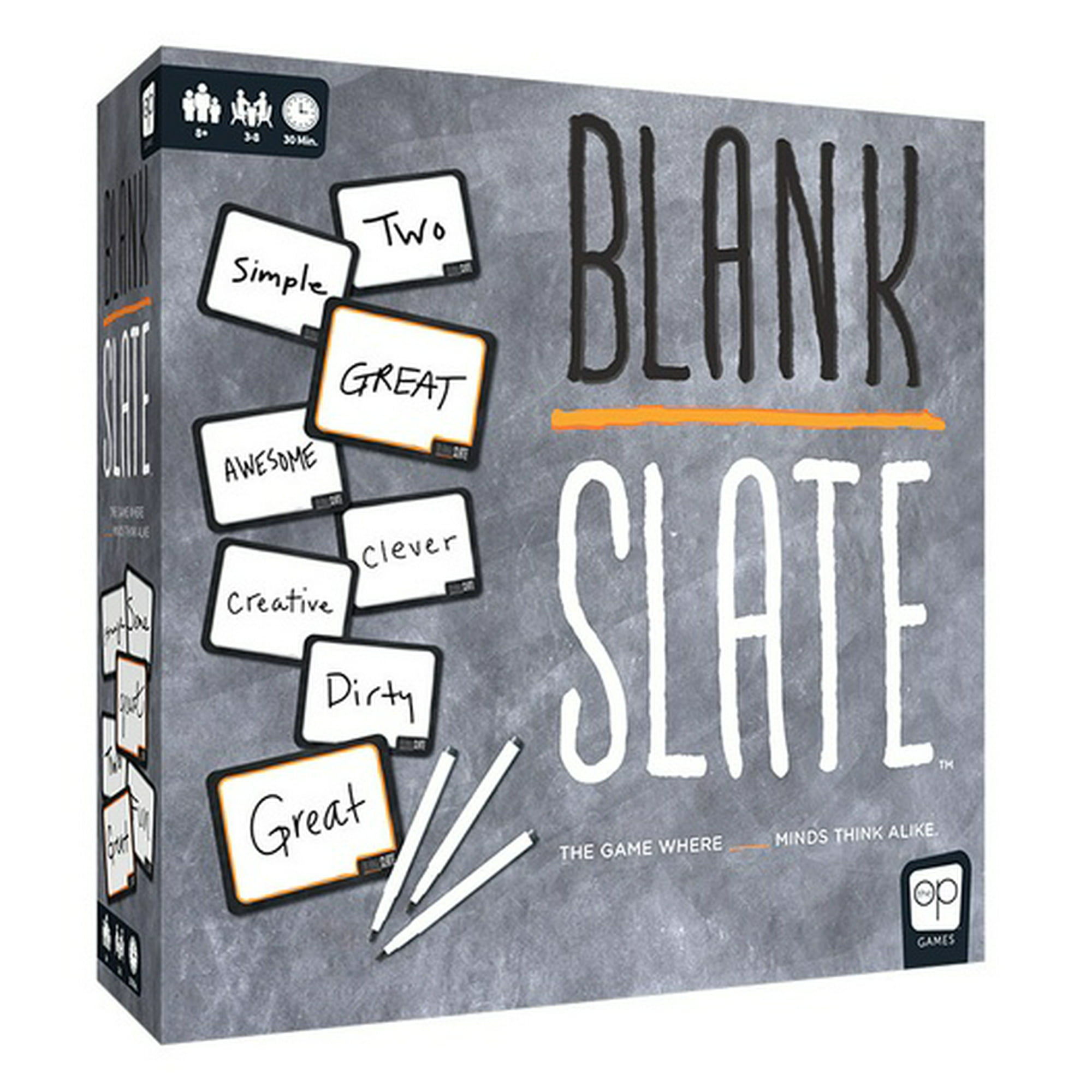 の お 店 USAopoly Blank Slate Board Game 電子玩具